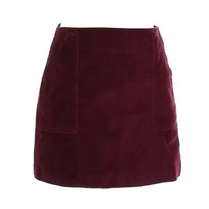 GAP - Velvet Mini Skirt
